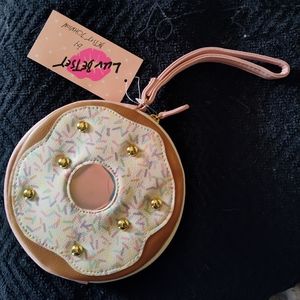Betsy Johnson Doughnut Wristlet ristlet